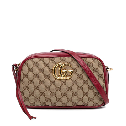 Gucci GG Canvas Marmont Crossbody Bag (SHG-cejdEP)