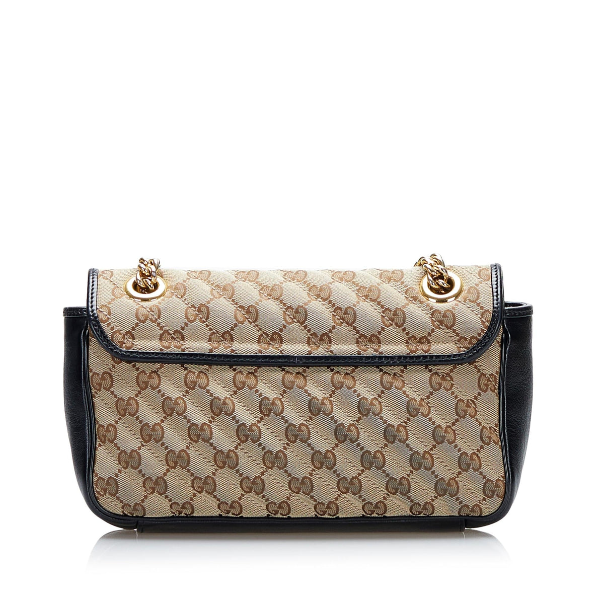 Gucci GG Canvas Marmont Crossbody (SHG-2wAlnW)