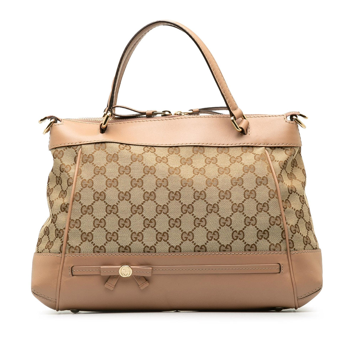 Gucci GG Canvas Mayfair Satchel (SHG-hKKYOc)