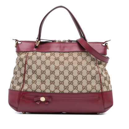 Gucci GG Canvas Mayfair Satchel