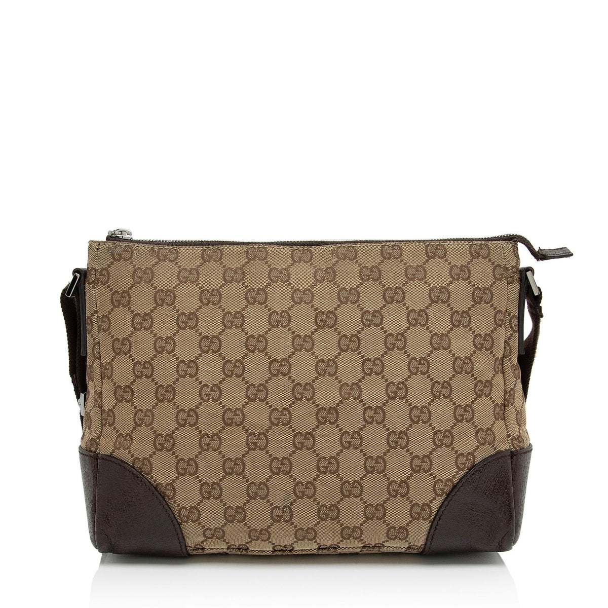 Gucci GG Canvas Medium Messenger Bag (SHF-xVfo2X)