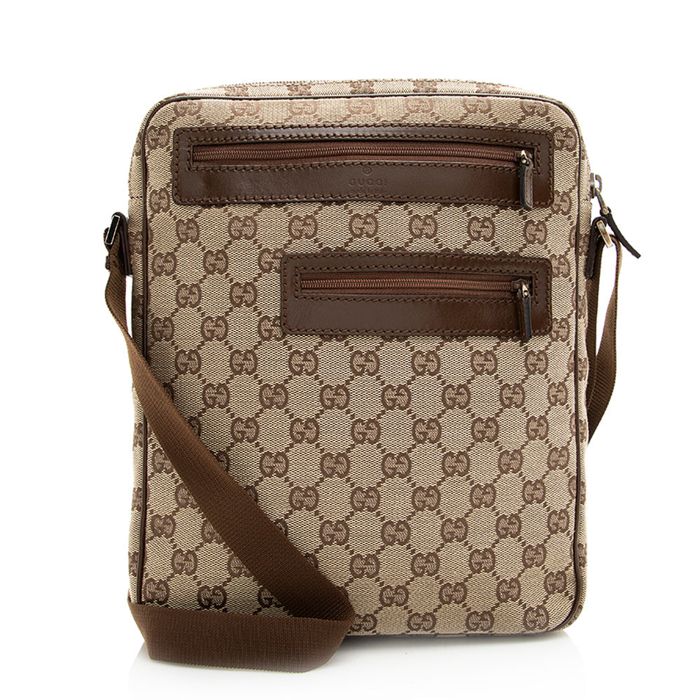 Gucci GG Canvas Messenger Bag (SHF-20308)