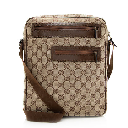 Gucci GG Canvas Messenger Bag (SHF-20308)