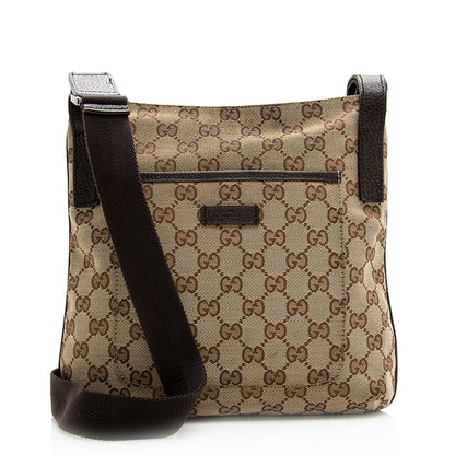 Gucci GG Canvas Messenger Bag (SHF-20310)