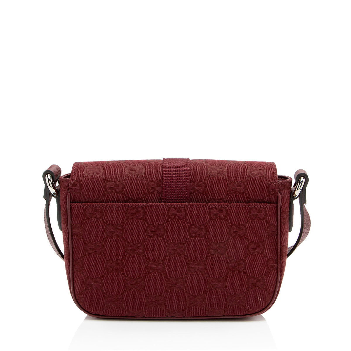 Gucci GG Canvas Web Buckle Mini Crossbody