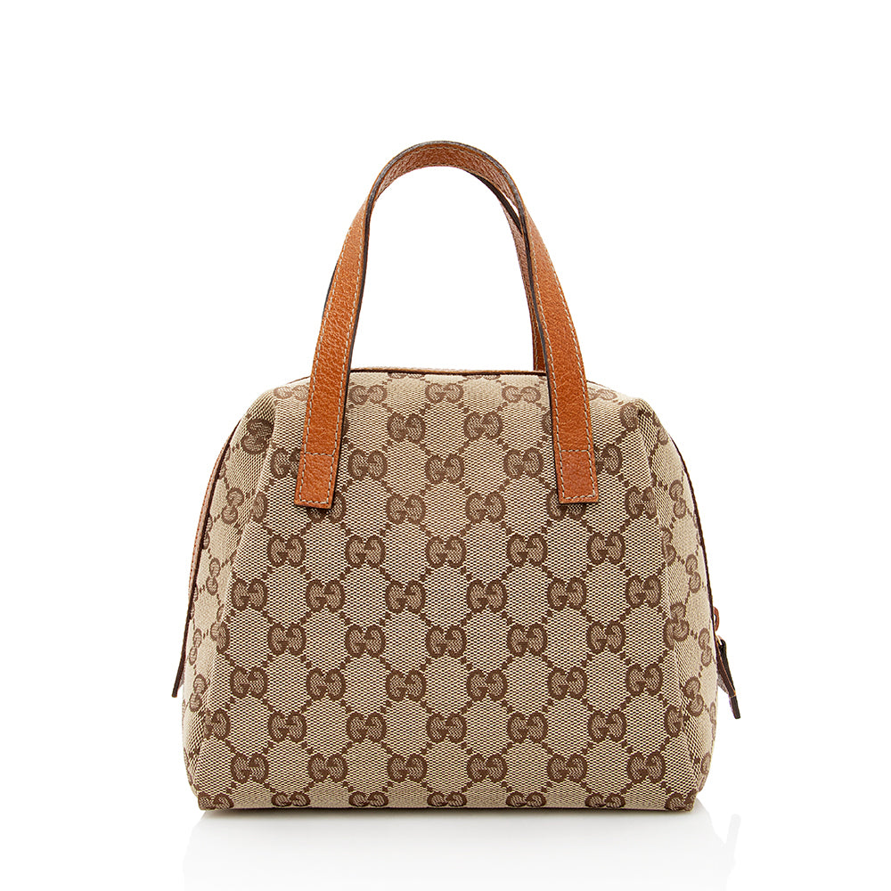 Gucci GG Canvas Mini Satchel (SHF-19323)