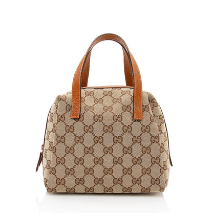 Gucci GG Canvas Mini Satchel (SHF-19323)