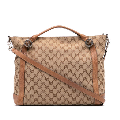Gucci GG Canvas Miss GG Satchel