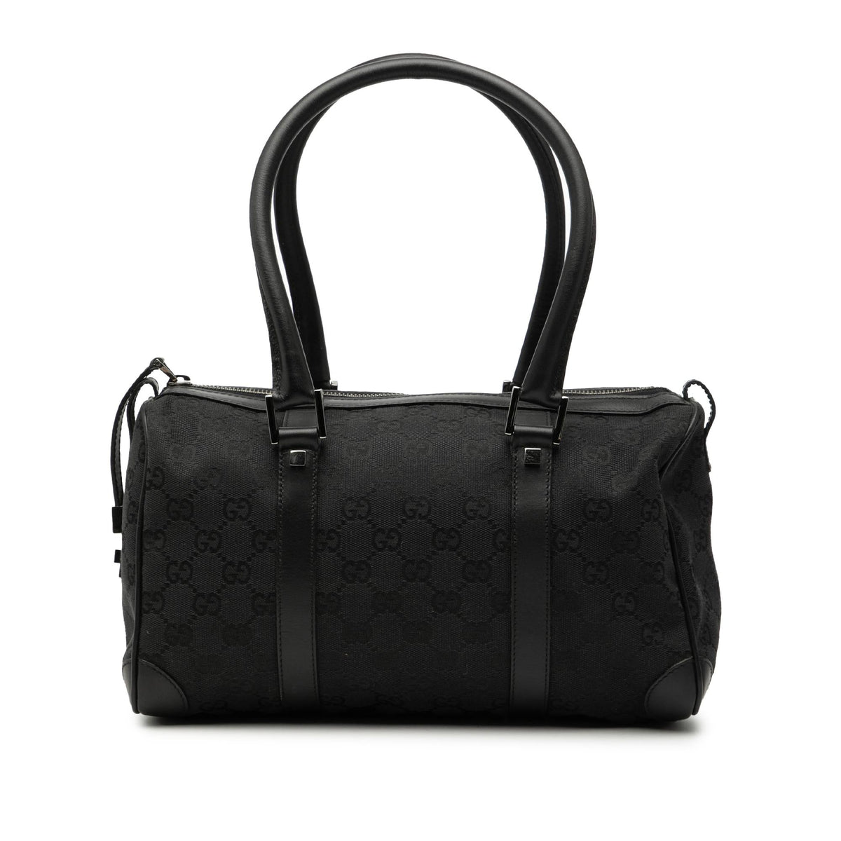 Gucci GG Canvas Nailhead Boston Bag