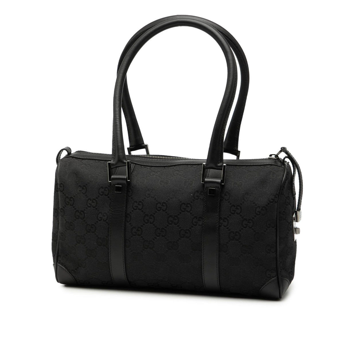 Gucci GG Canvas Nailhead Boston Bag