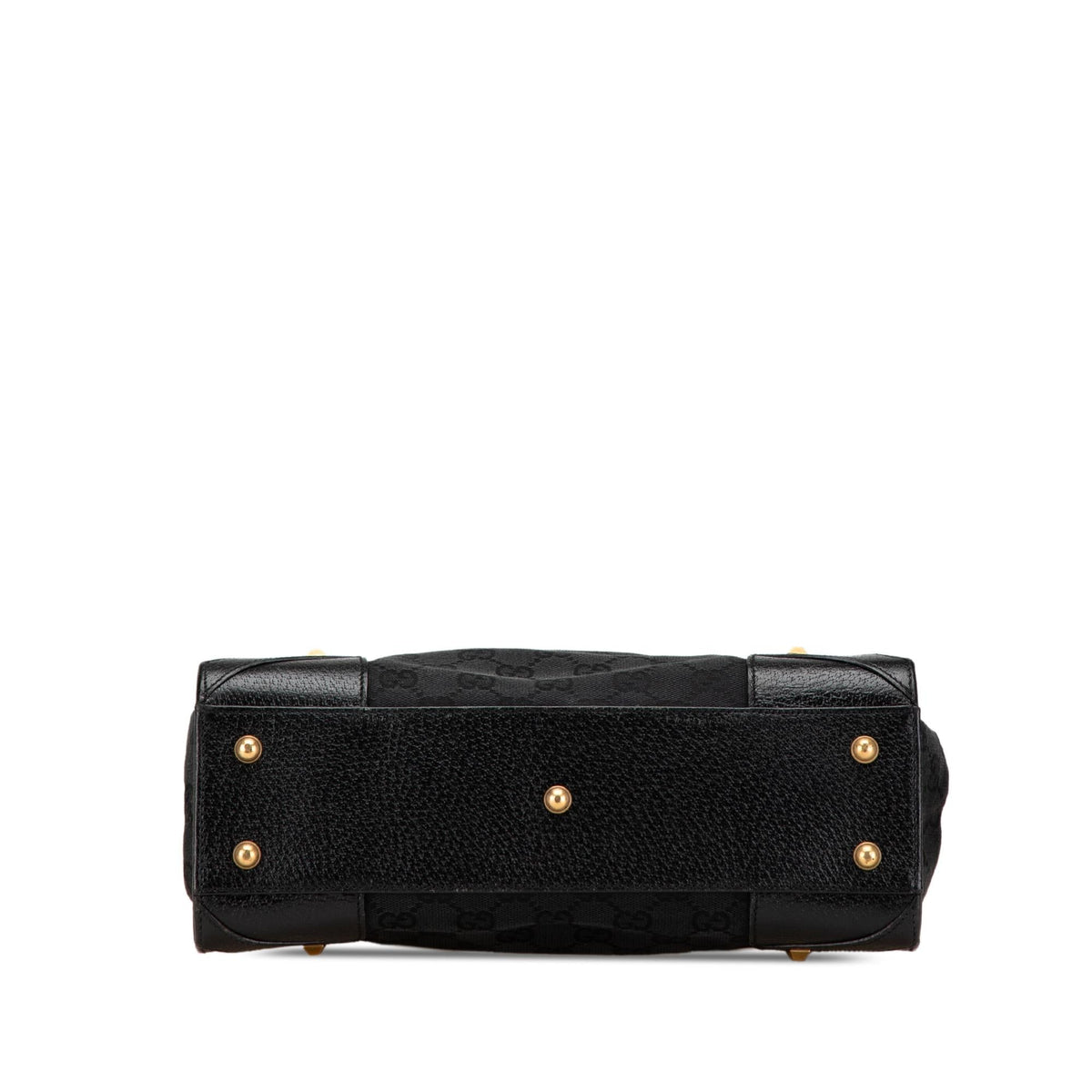Gucci GG Canvas Nailhead Handbag (SHG-G7fCTF)