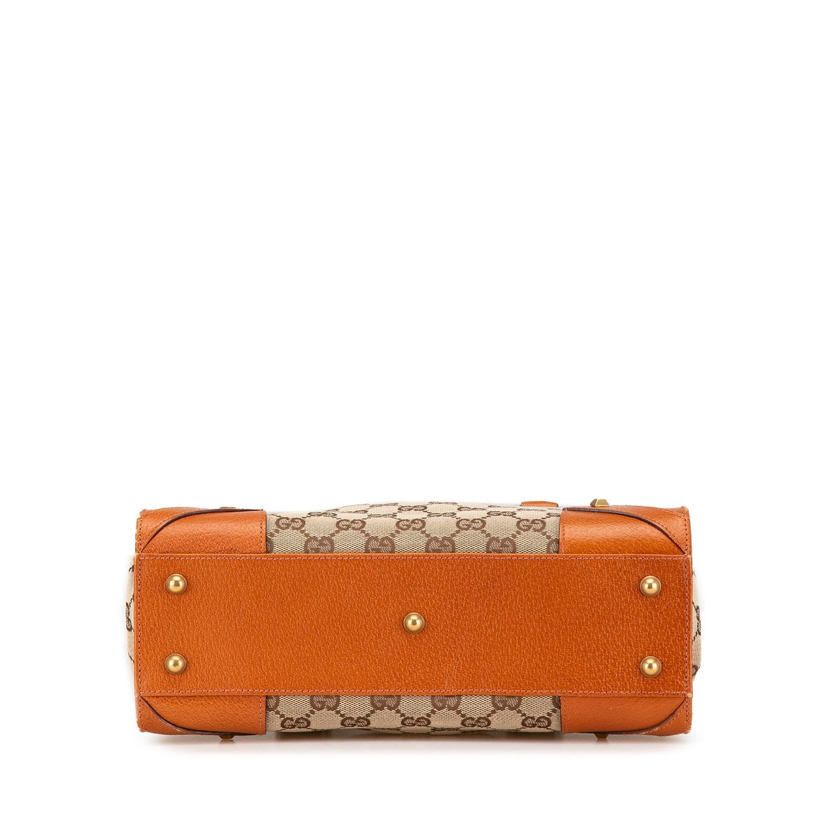 Gucci GG Canvas Nailhead Handbag