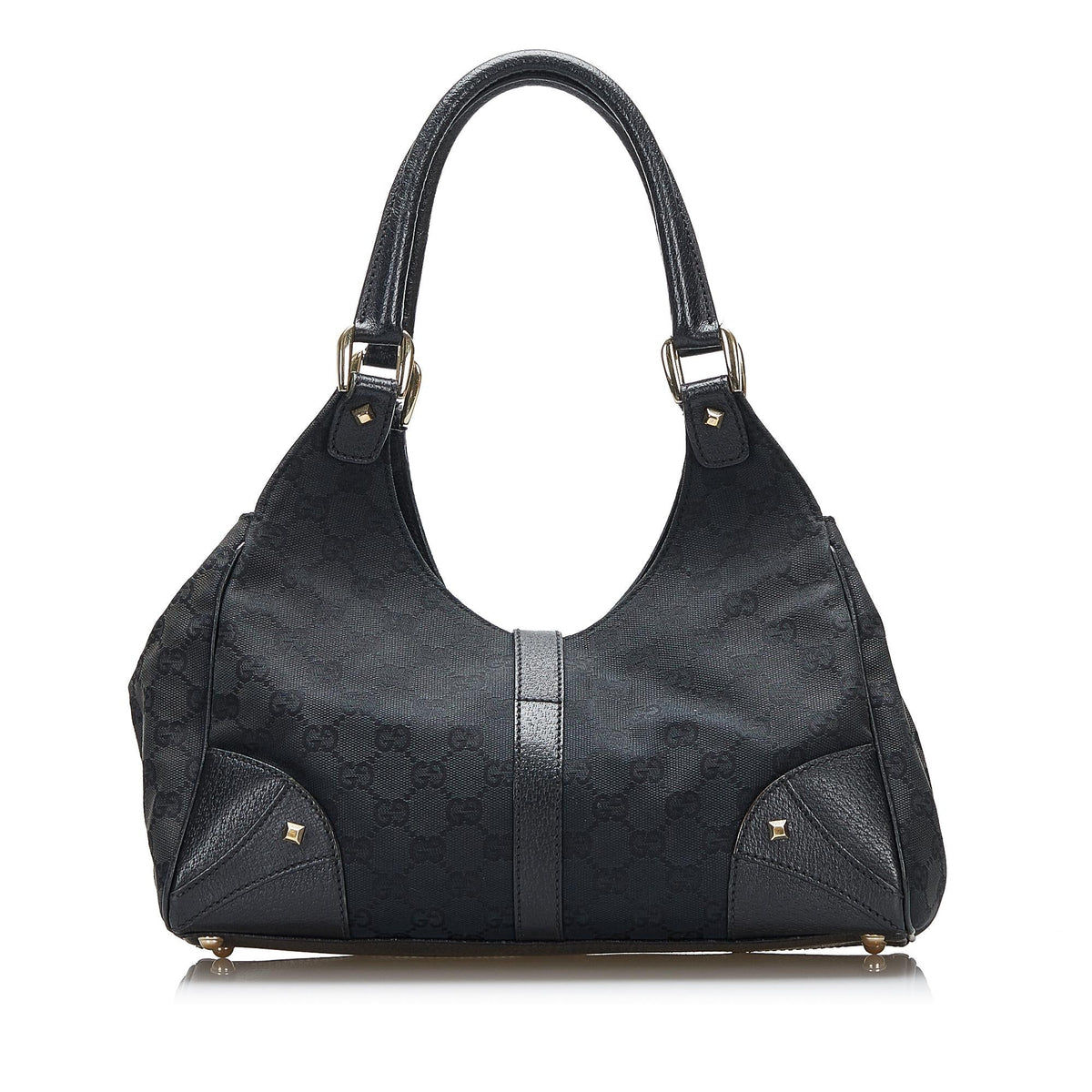 Gucci GG Canvas Nailhead Jackie O (SHG-S61S5C)