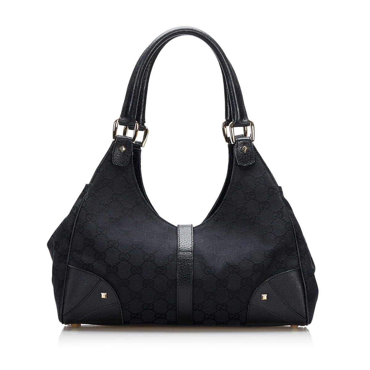 Gucci GG Canvas Nailhead Jackie O (SHG-EBR2Lv)