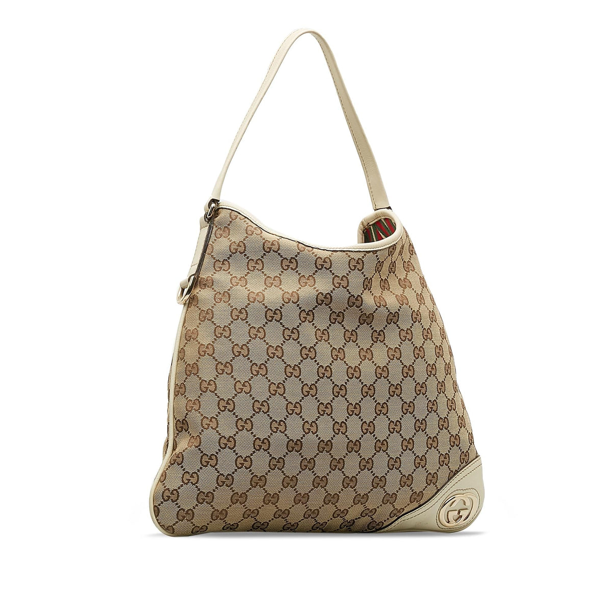 Gucci GG Canvas New Britt Hobo (SHG-SMOcBX)