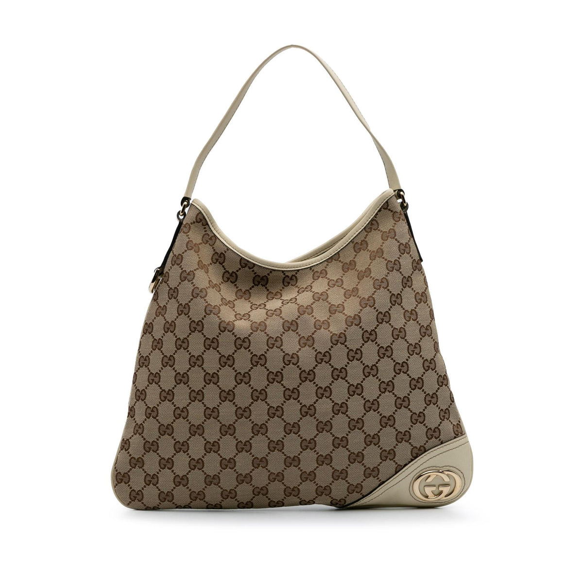 Gucci GG Canvas New Britt Hobo
