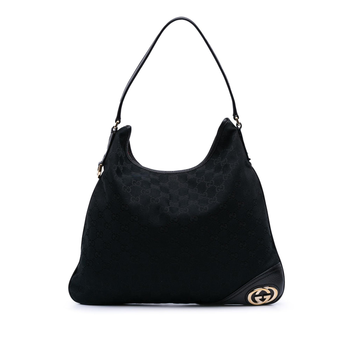 Gucci GG Canvas New Britt Hobo