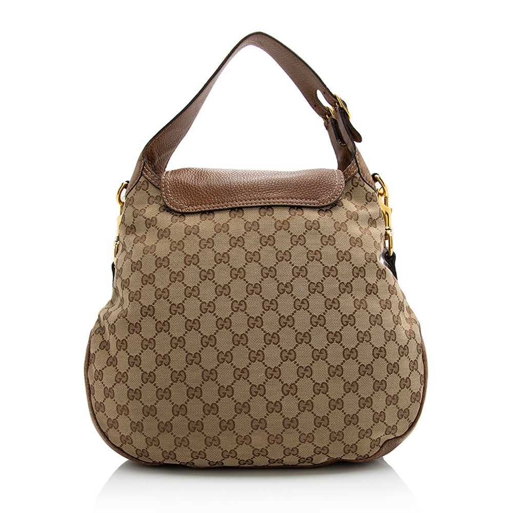 Gucci GG Canvas New Pelham Large Hobo (SHF-21704)