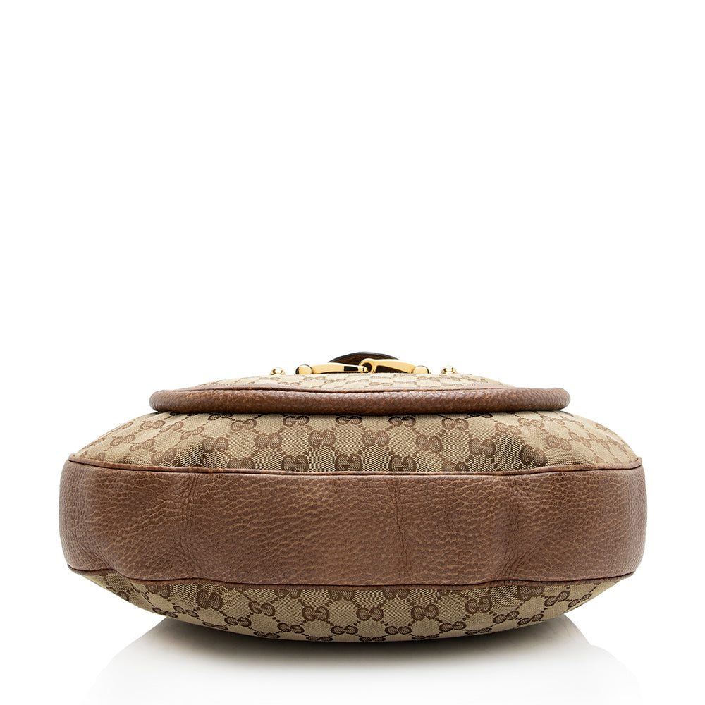 Gucci GG Canvas New Pelham Large Hobo (SHF-21704)
