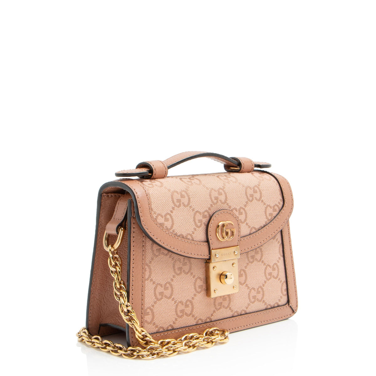 Gucci GG Canvas Ophidia Mini Top Handle