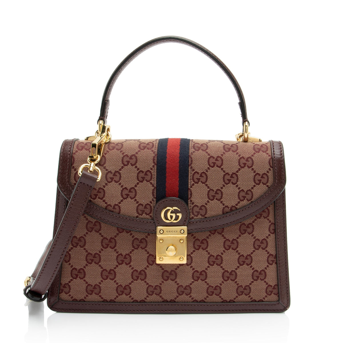 Gucci GG Canvas Ophidia Small Top Handle