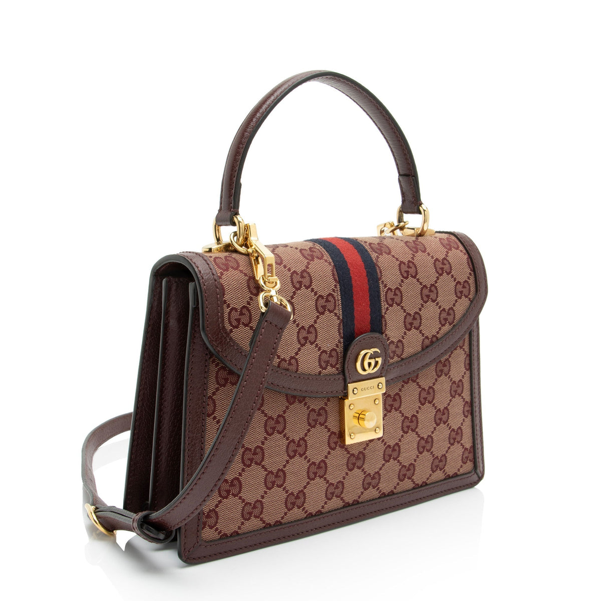 Gucci GG Canvas Ophidia Small Top Handle