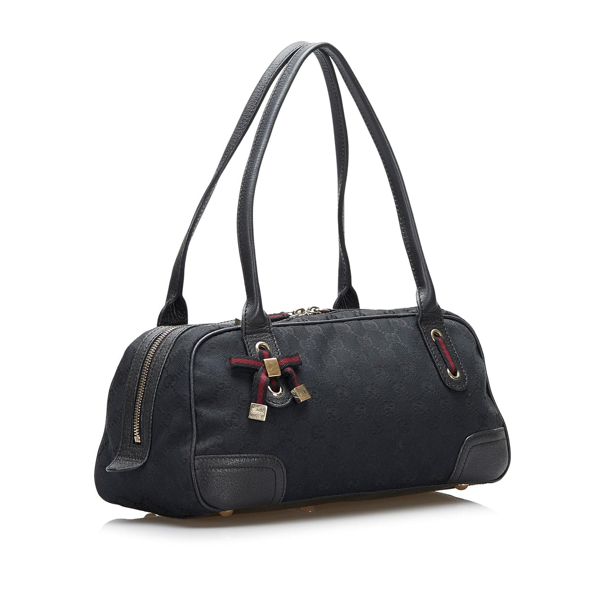 Gucci GG Canvas Princy Handbag (SHG-MdPlET)