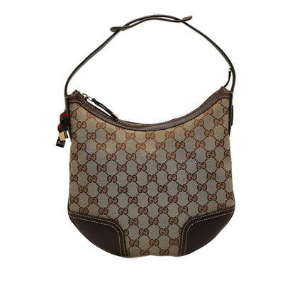 Gucci GG Canvas Princy Hobo (SHG-WmKE9X)