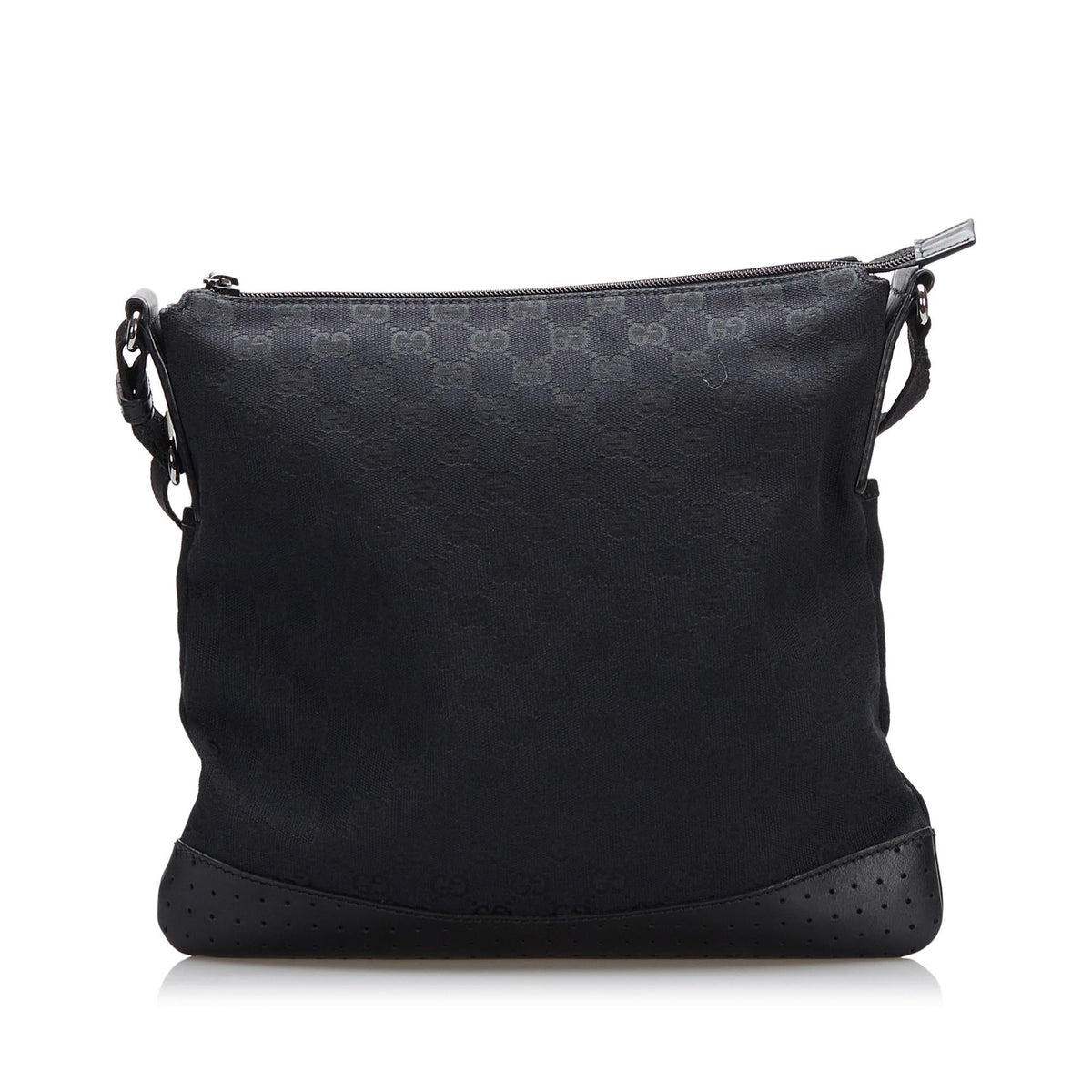Gucci GG Canvas Punch Crossbody (SHG-CfvIV6)