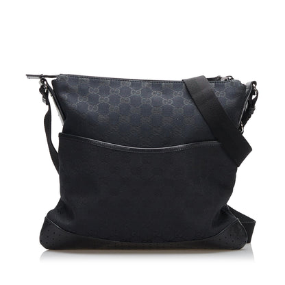 Gucci GG Canvas Punch Crossbody (SHG-CfvIV6)