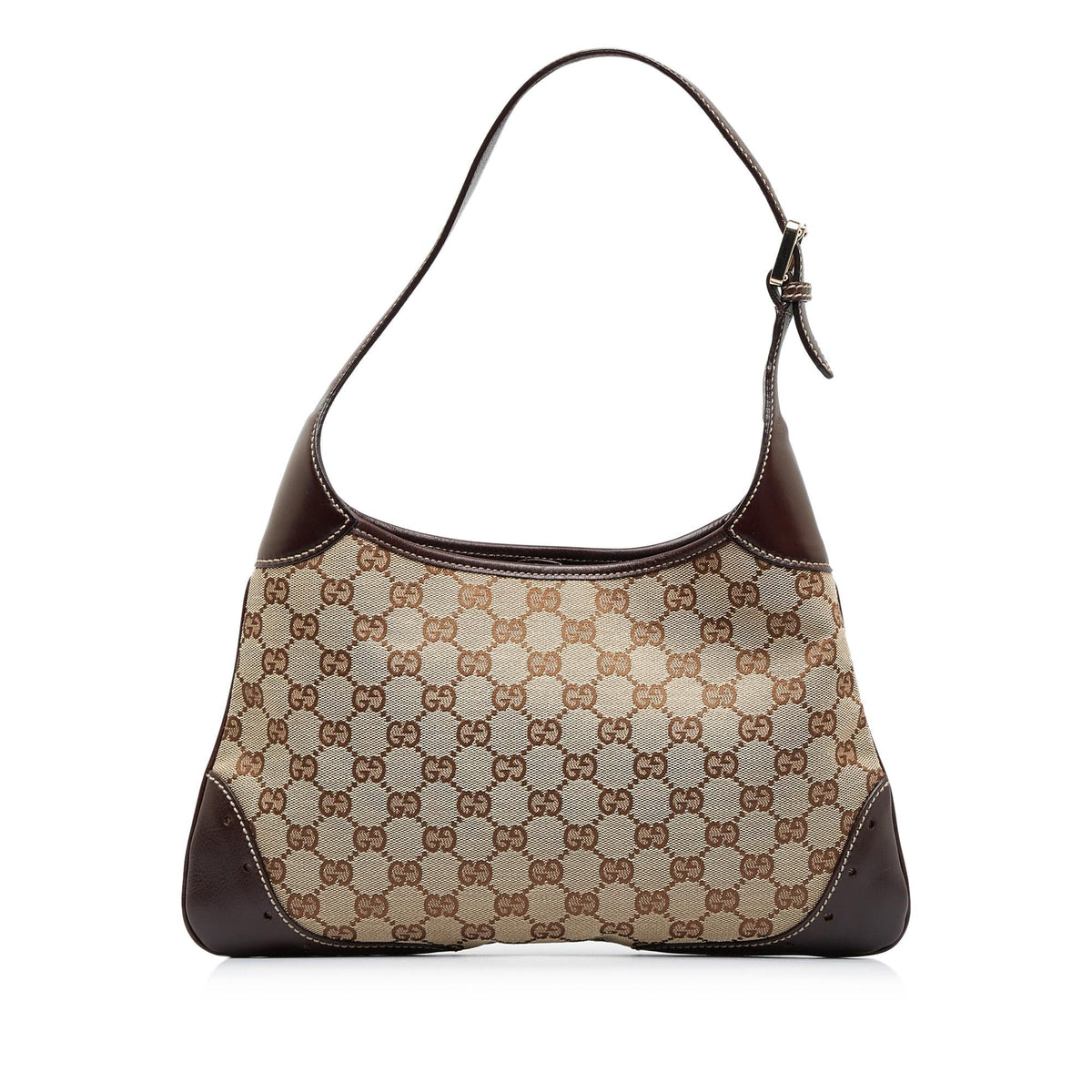 Gucci GG Canvas Punch Hobo Bag (SHG-mR2vQ1)