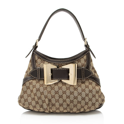 Gucci GG Canvas Queen Medium Hobo