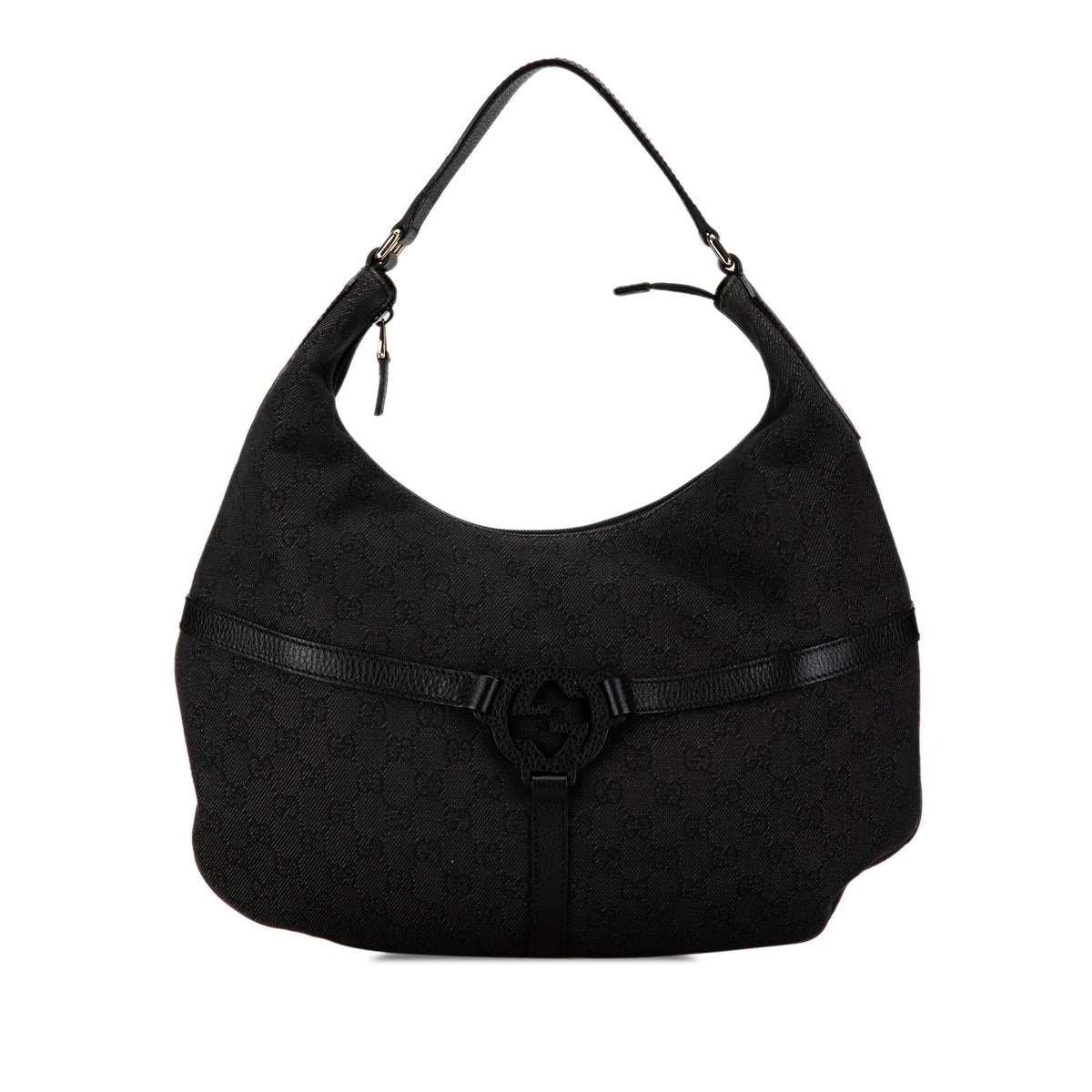 Gucci GG Canvas Reins Hobo Bag (SHG-oCFlyu)
