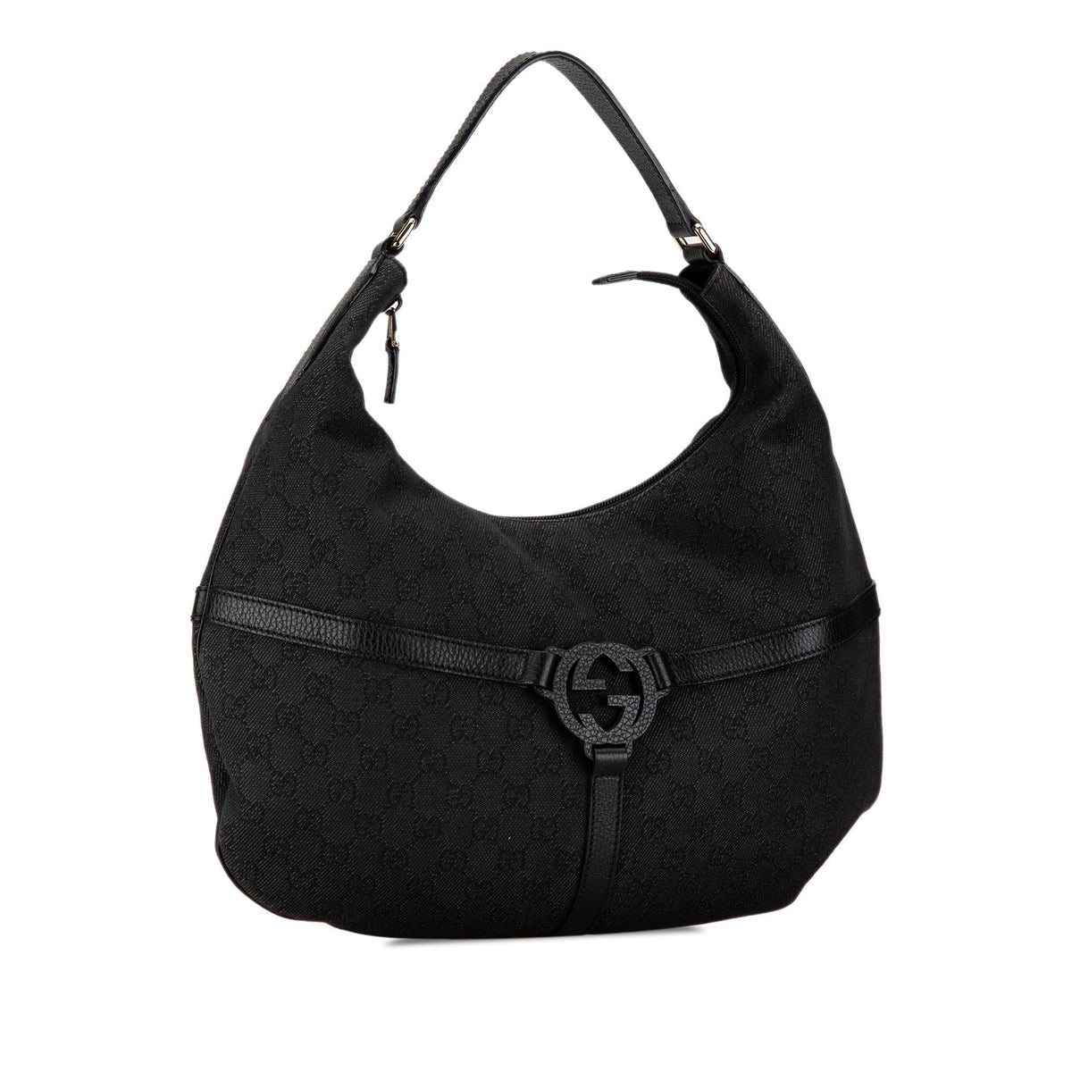Gucci GG Canvas Reins Hobo Bag (SHG-oCFlyu)