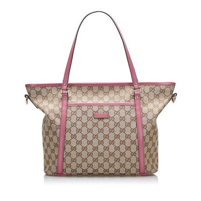 Gucci GG Canvas Satchel (SHG-krSlKU)