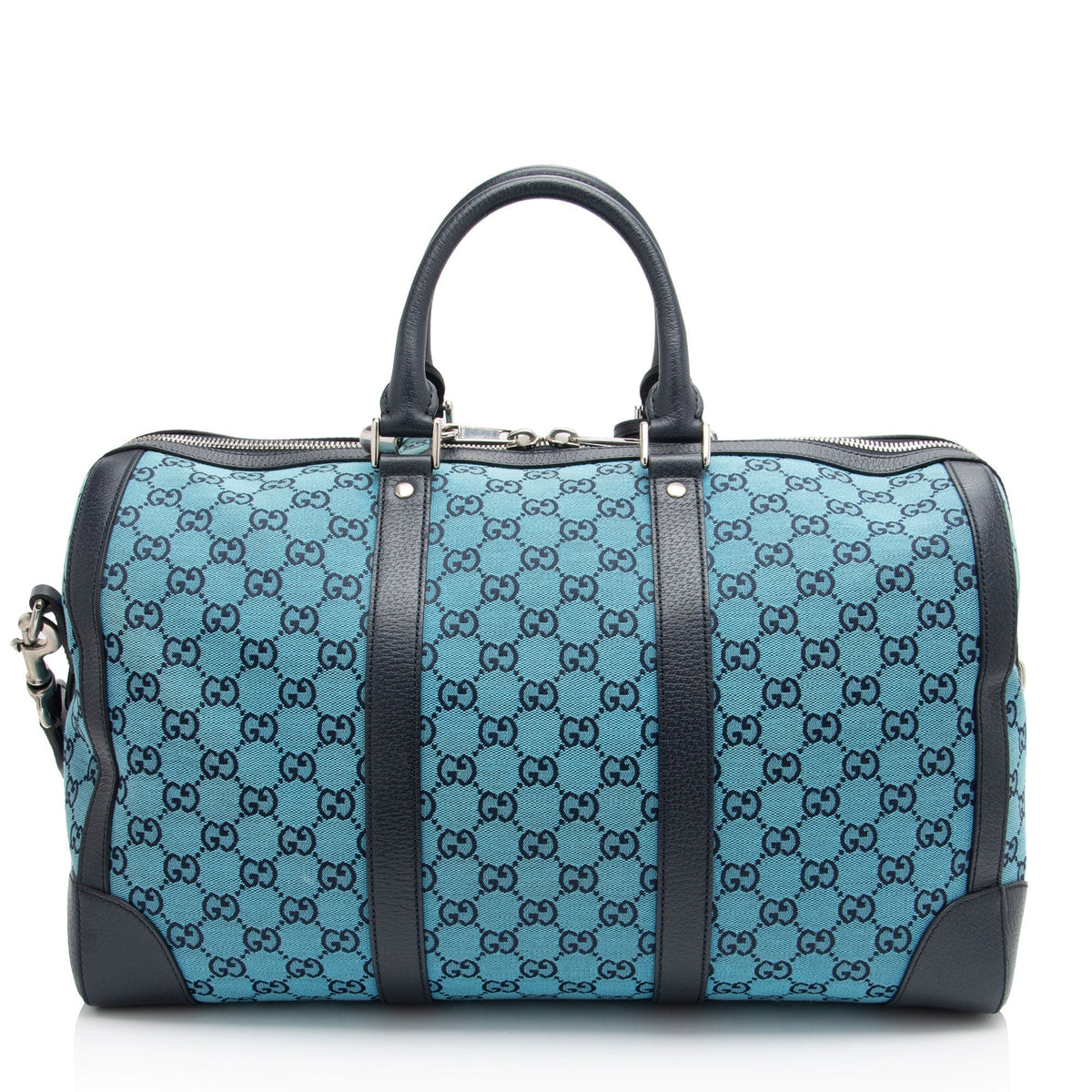 Gucci GG Canvas Savoy Medium Duffle (SHF-8zVTxr)