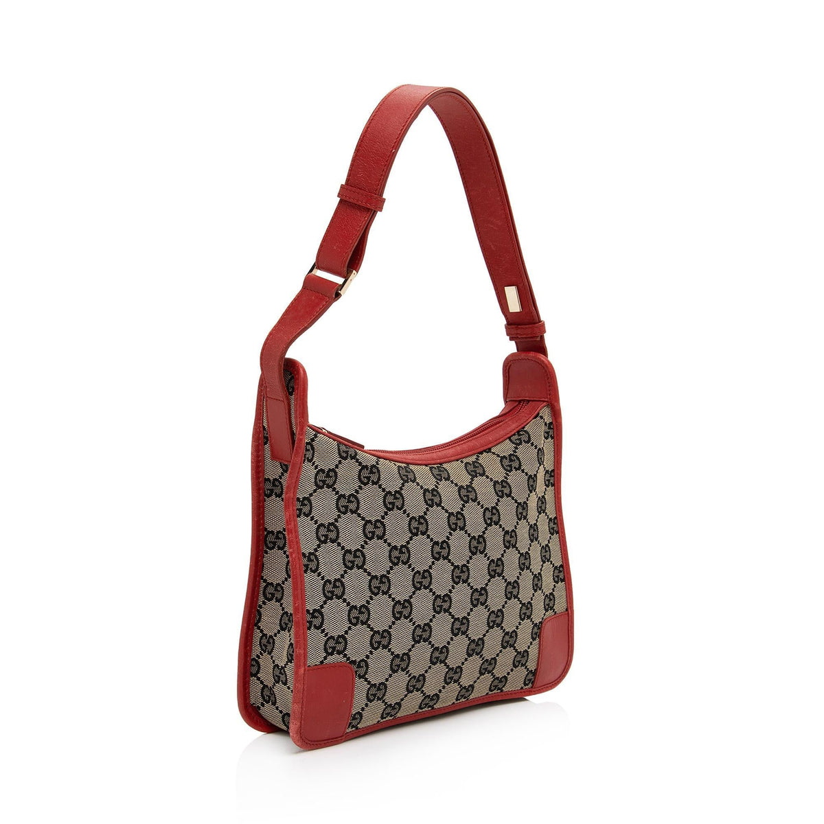 Gucci GG Canvas Square Small Hobo (SHF-YQ7fDI)
