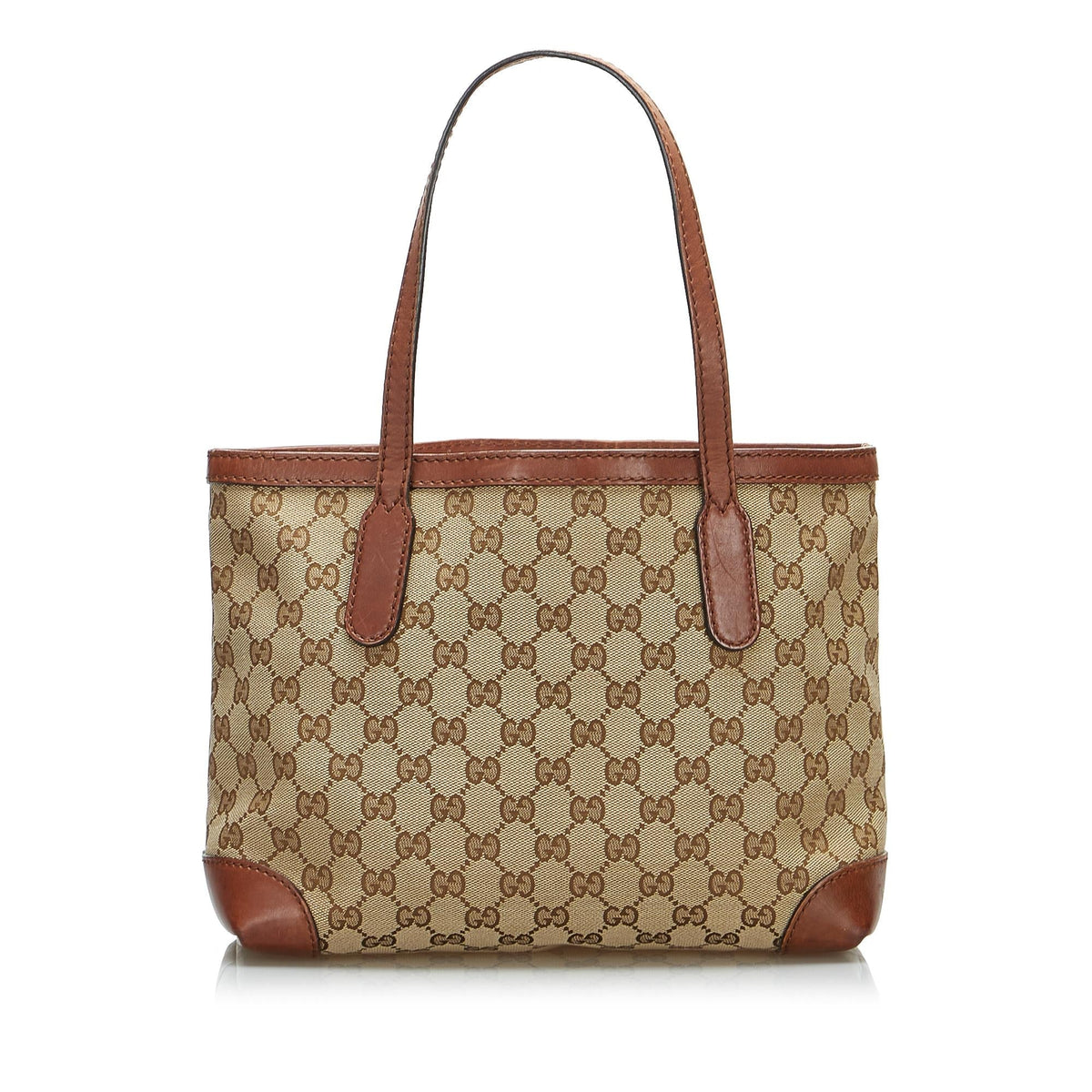 Gucci GG Canvas Stirrup Handbag (SHG-4H8XJO)