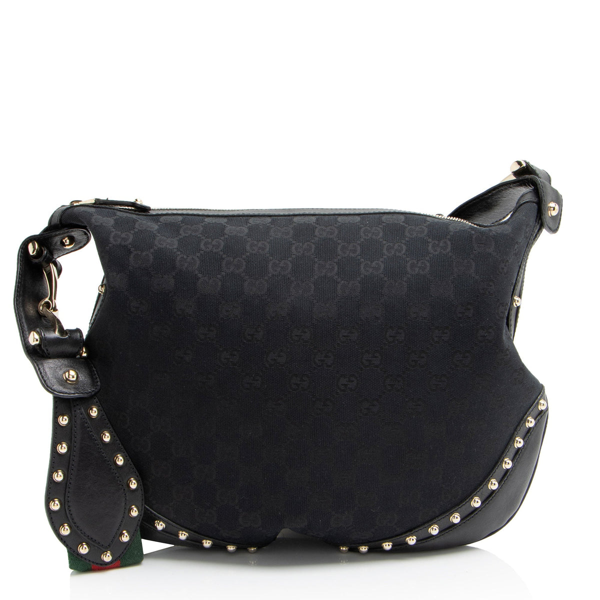 Gucci GG Canvas Studded Pelham Medium Messenger