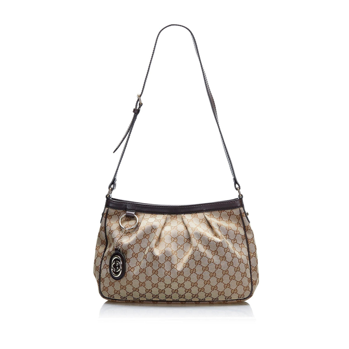 Gucci GG Canvas Sukey Crossbody Bag (SHG-mfMR1u)