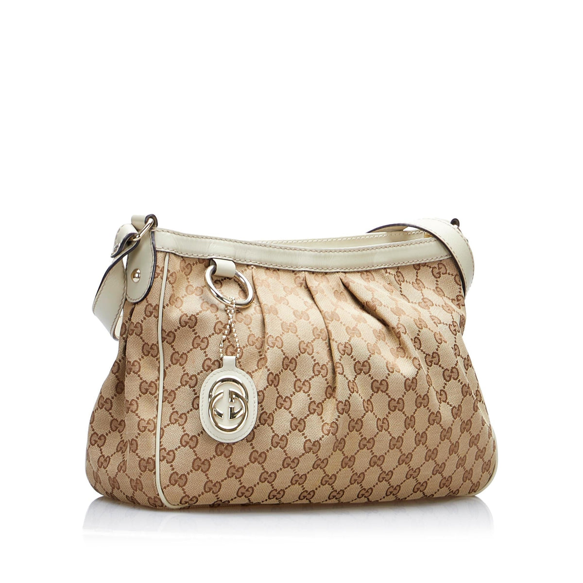 Gucci GG Canvas Sukey Crossbody (SHG-0kv9rv)