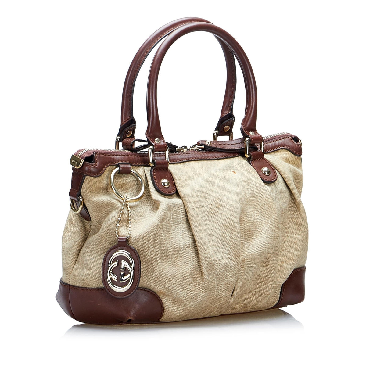 Gucci GG Canvas Sukey Handbag (SHG-LfFuDr)