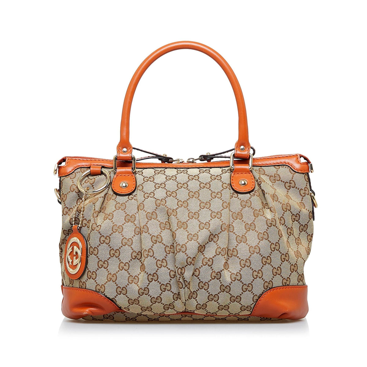 Gucci GG Canvas Sukey Handbag (SHG-FQKJj5)