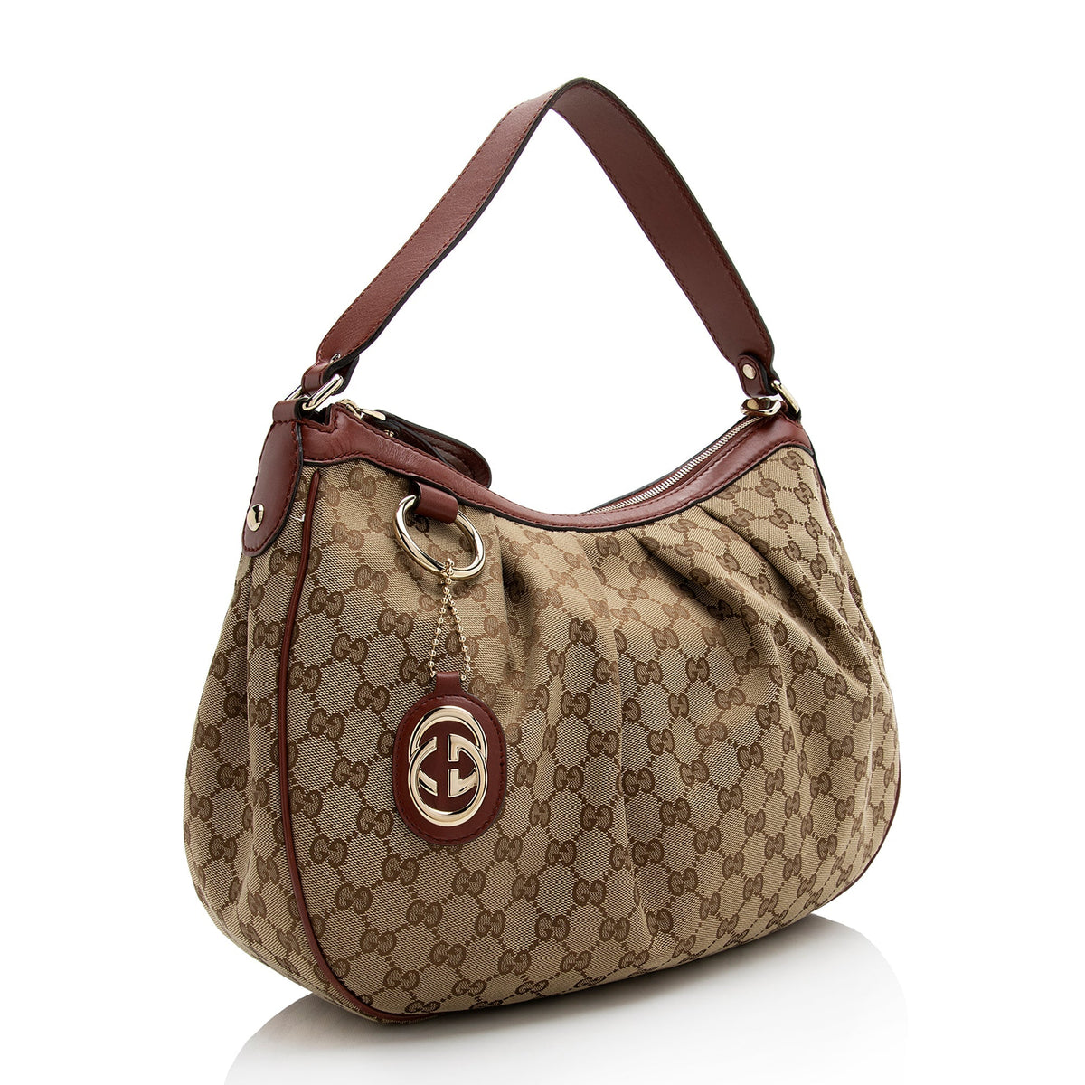 Gucci GG Canvas Sukey Hobo (SHF-22162)