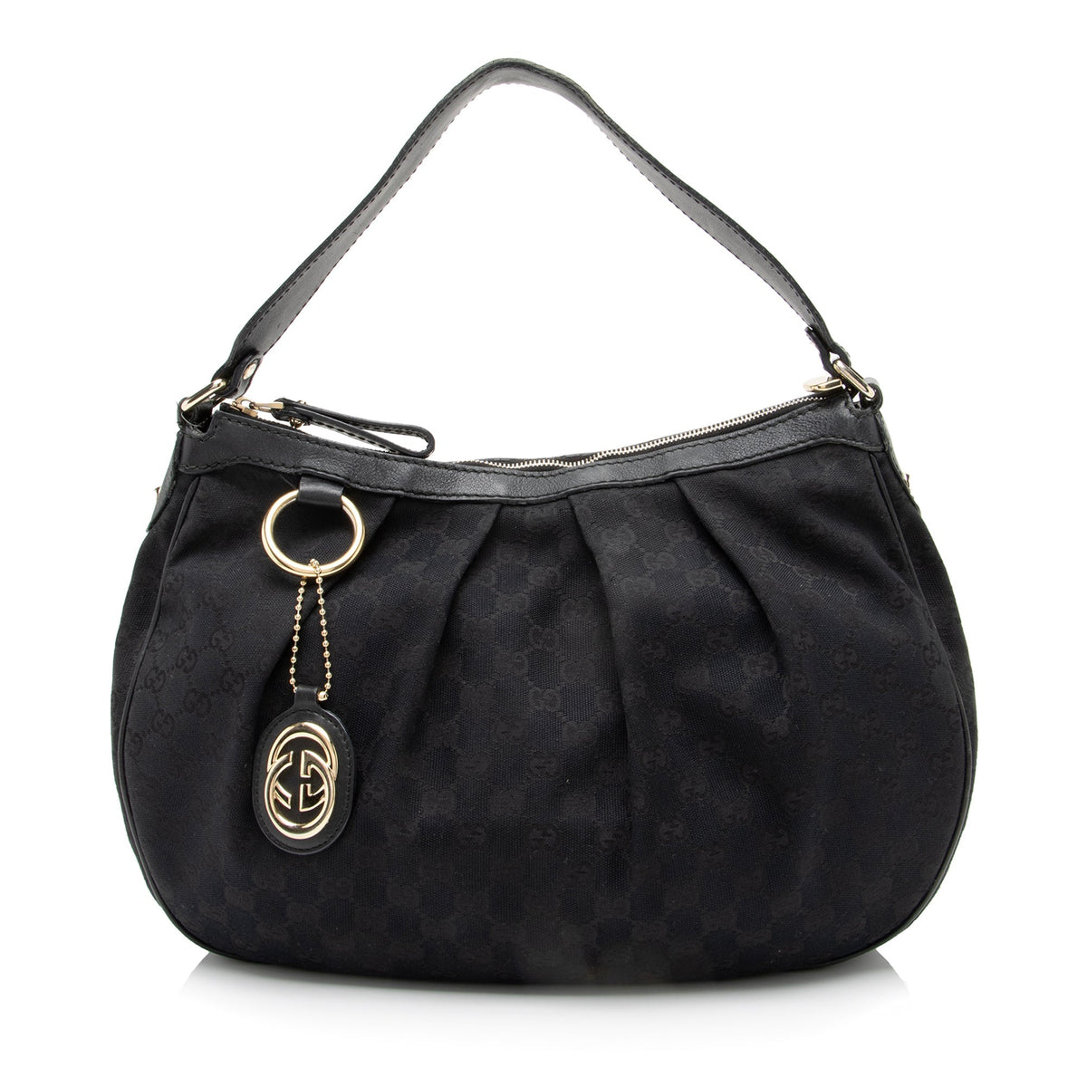 Gucci GG Canvas Sukey Hobo (SHF-23397)