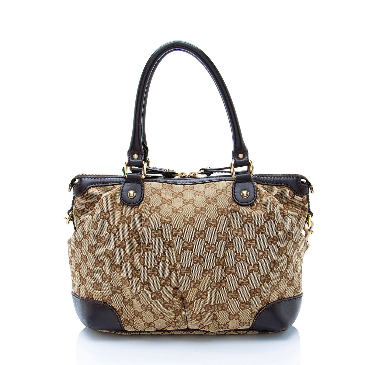 Gucci GG Canvas Sukey Medium Satchel