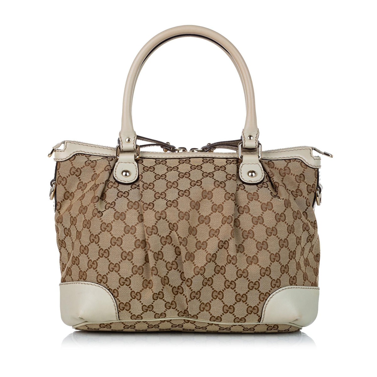 Gucci GG Canvas Sukey Satchel (SHG-30428)