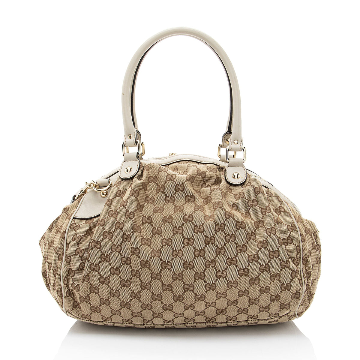 Gucci GG Canvas Sukey Satchel