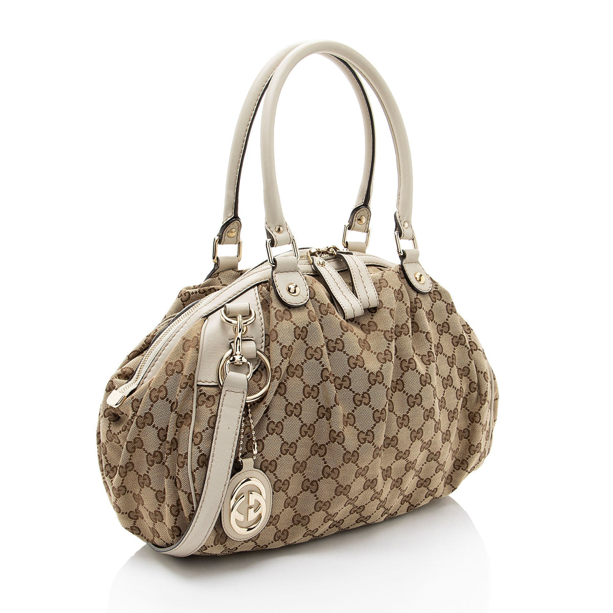 Gucci GG Canvas Sukey Satchel