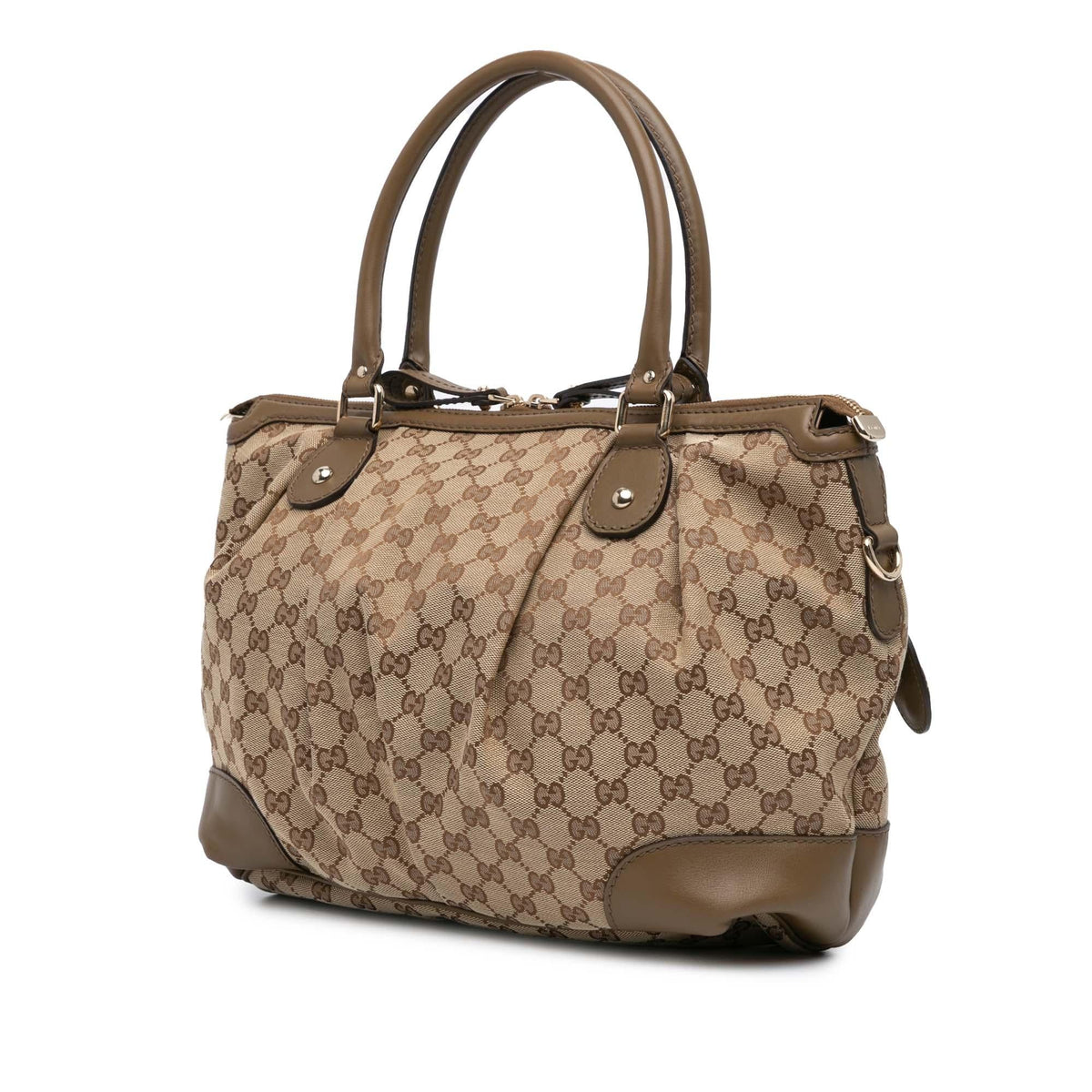 Gucci GG Canvas Sukey Satchel